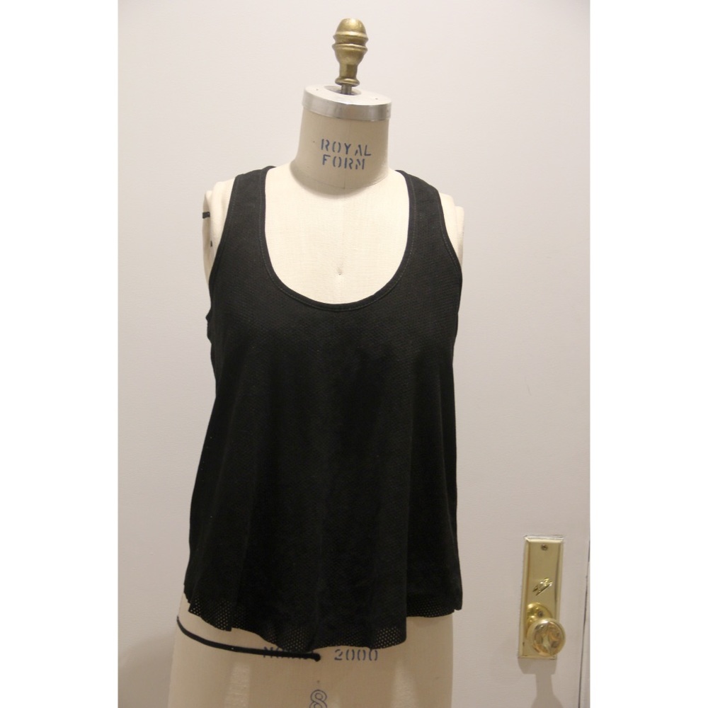 Suede swing tank